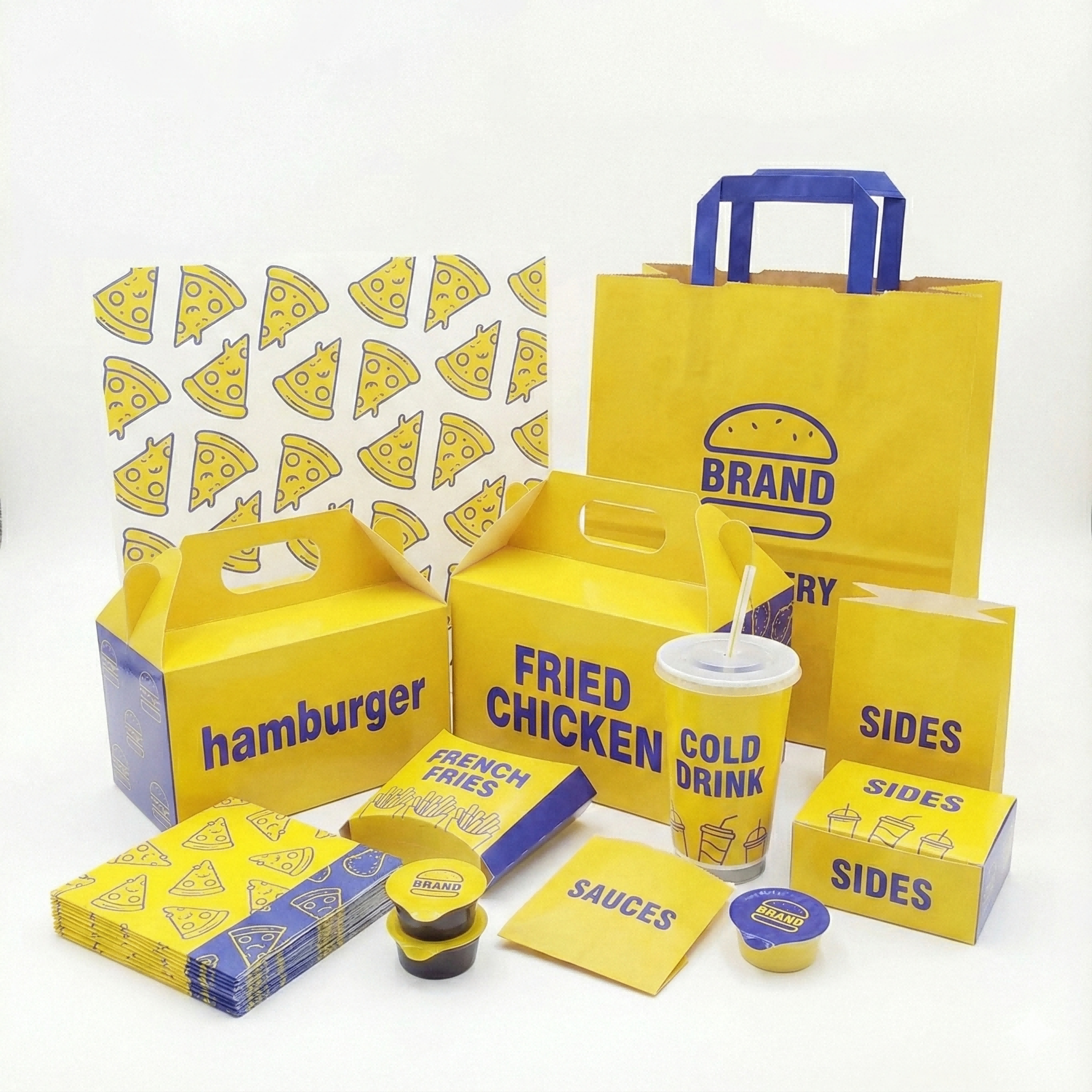 caja de hamburguesa