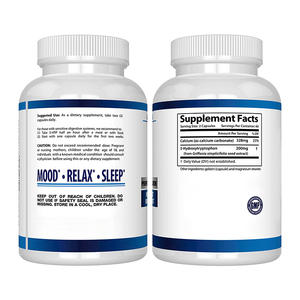 Zuverlässige vegane Healthcare Supplement Bio 5HTP Kapseln mit Kalzium für die Stimmung der Gehirn funktion und die Unterstützung des tiefen Schlafes - Product Image 3