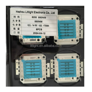 Kare leadframe 4046 4040 çip koçanı diyotları led kırmızı yeşil mavi sarı sıcak/soğuk beyaz 20W-100W Z3C braketi 4640 yüksek güç LED dizisi - Product Image 5