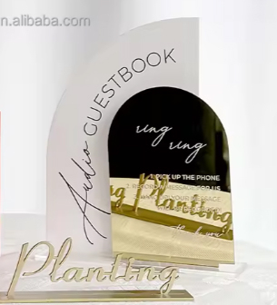 Acrylic Table Sign
