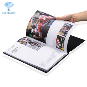 中国工厂价格优质定制豪华印刷哑光黑色插页套装精装书 - Product Image 2