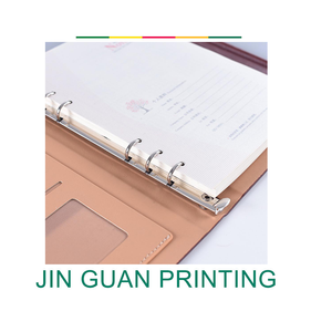 定制光滑书写100床单8.5毫米直纹A5活页笔记本纸 - Product Image 4