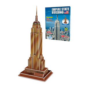 泡沫纸模型3D DIY帝国大厦儿童拼图 - Product Image 3