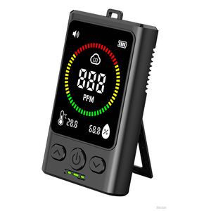 2025 mới đa chức năng chuyên nghiệp Detector có thể gập lại hỗ trợ đứng Carbon Monoxide khói báo động nhiệt độ độ ẩm cảm biến - Product Image 1