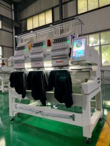 New Model Computerized Flat Automatic Embroidery Sewing <strong>Machine</strong> 15 Needles 3 Heads Cap Mahine Industrial Embroidery <strong>Machine</strong> - Product Image 5