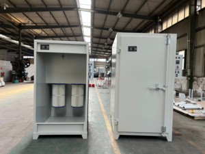 AilinCE認定工業用マニュアル静電粉体塗装機粉体塗装ブース粉体硬化オーブンホイール/リム用 - Product Image 2