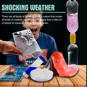 DIY STEM TOYS Magic Volcano Experiment Toy Kids Diy <strong>Weird</strong> Weather Kit STEM Projects Science Kits for Kids