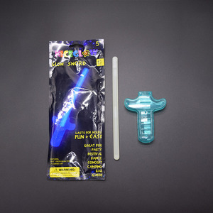 Đầy màu sắc cá nhân màu xanh trẻ em bên đồ chơi <span class=keywords><strong>Wand</strong></span> thanh kiếm Glow Sticks - Product Image 2
