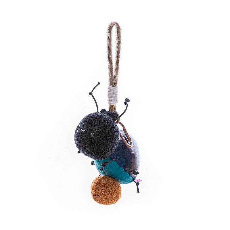 Rolling dung beetle