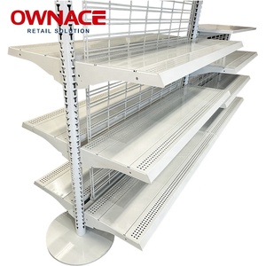 Kruideniersschappen Display Rack Wachtrij Systeem Rekken Display Rekken In-Wachtrij Merchandising Systeem - Product Image 1