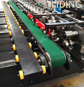 Manufacturer HVAC GDF TDC PDF Profile Flange Making <strong>Machine</strong> Air Duct Production Line Duct Making <strong>Machines</strong> - Product Image 6