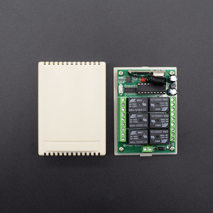 DC 12V 6 Channel <strong>Relay</strong> Module <strong>Wireless</strong> RF 433MHz Remote <strong>Control</strong> Switch Transmitter + Receiver Board - Product Image 5