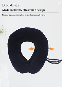 Xách tay Inflatable cổ tử cung cổ hỗ trợ gối cổ áo rút lại cáng kéo không khí thiết bị - Product Image 4