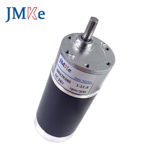JMKE 37毫米直流齿轮电机圆盖偏心轴刷换向永磁建筑产品类别直流电机
