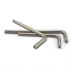45# Steel S2 Alloy Steel Chrome Plated Zinc Plated Nickel Plated <strong>L</strong> Shape Torx Head Hex <strong>Key</strong> Allen Wrench for Hex Grooves