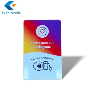 Social Media Business Card Google Comment Click on Card Wholesale Custom QR <strong>Code</strong> Chip NFC - Product Image 5