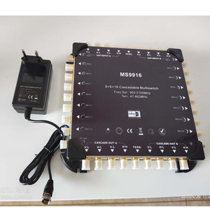 Satellite TV Multi-Signal Distributor 9 <strong>Input</strong> 16 <strong>Output</strong> Cascade <strong>Switch</strong> Satellite Multi-<strong>Switch</strong> - Product Image 1