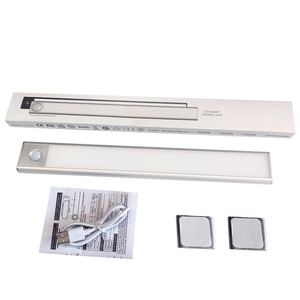 Luz LED moderna de 5V para debajo del gabinete con función de memoria, Sensor de movimiento adhesivo, temperatura de Color de 6000K, armario de cocina, escalera