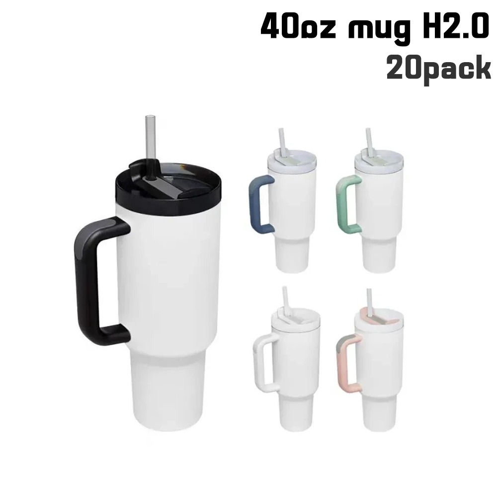 40oz Mug H2.0 mixed colors handle