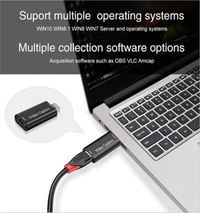 4K <strong>USB</strong> 3.0 HD-MI Video Capture Card Compatible With PS4 Games DVDs Camcorder Camera Live Streaming Video Recorders - Product Image 5