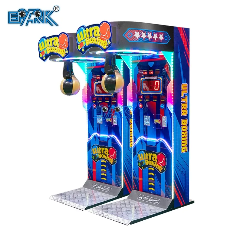 Amusement Coin Operated Games Ponsen Ultieme Maquina De Boxeo Elektronische Tickets Verlossing Arcade Boksen Punch Machine