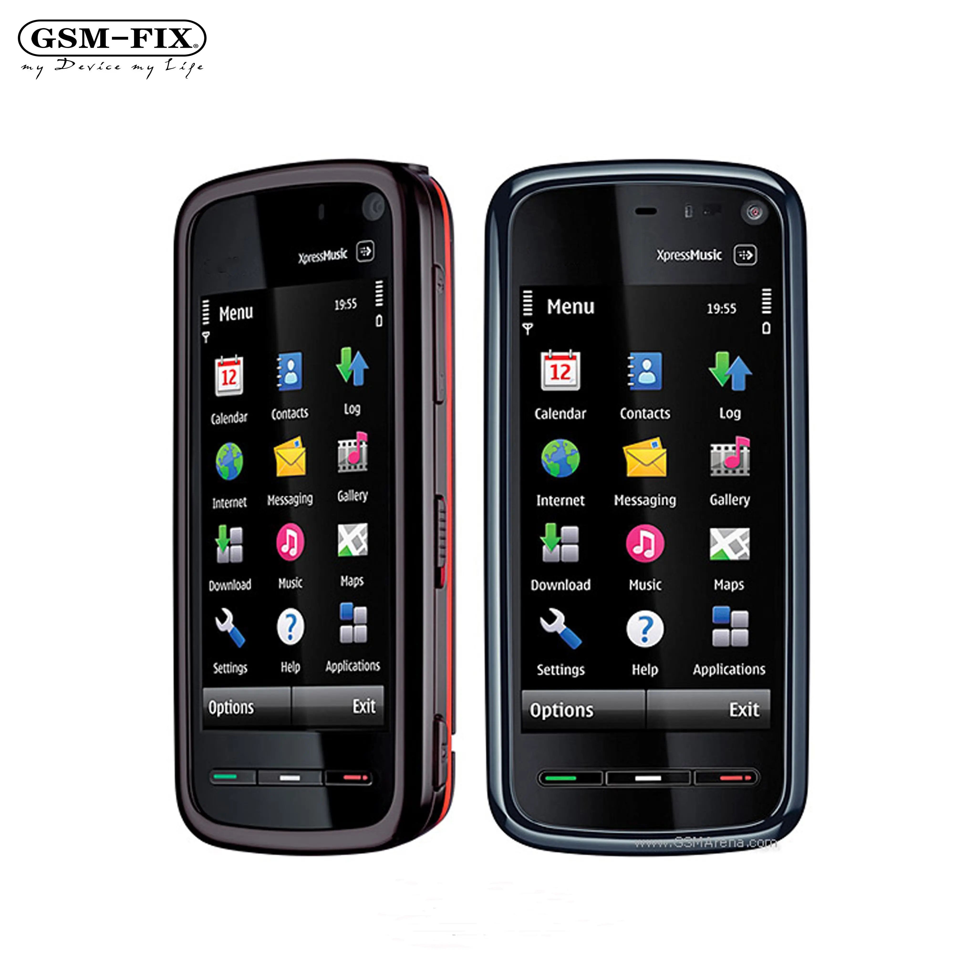 GSM-FIX pour Nokia 5800 Xpress Music téléphone portable Original 3G Wifi Bluetooth déverrouillé