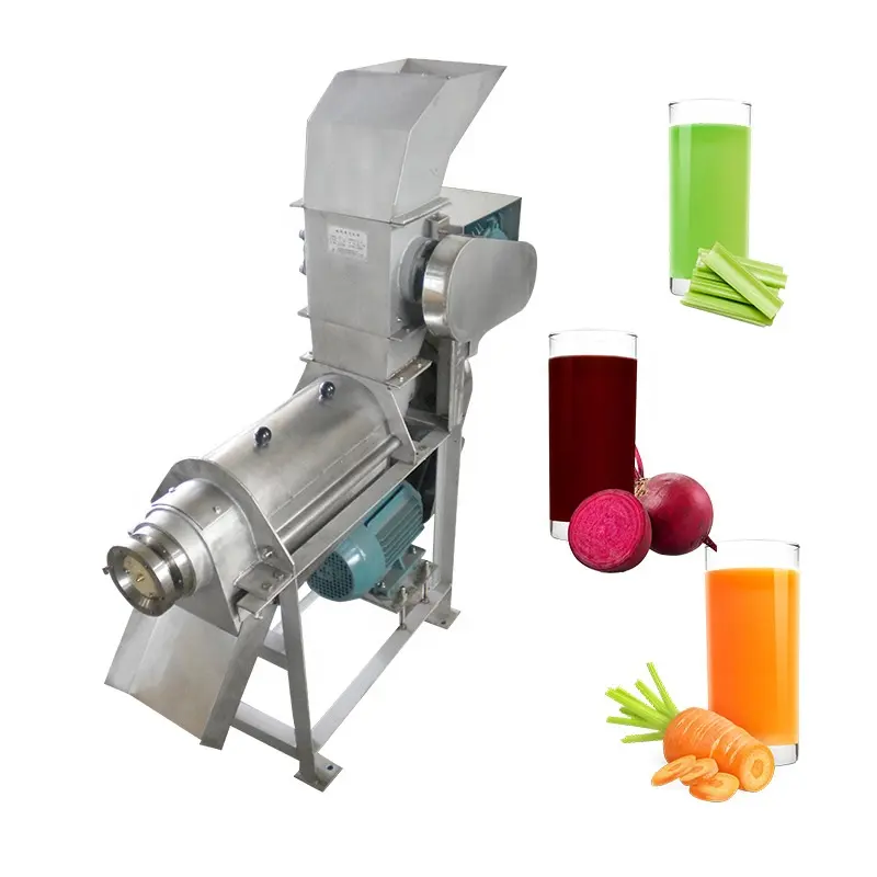 Extractor Industrial de zumo de naranja, jengibre, melocotón, máquina extractora de zumo