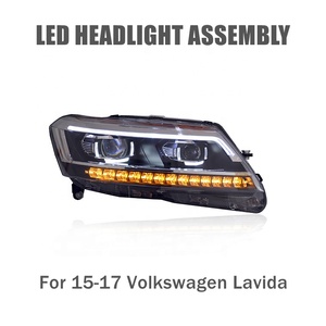 ไฟหน้าเหมาะสำหรับ Lavida 2015-2018,ไฟหน้า LED แต่งไฟวิ่งตอนกลางวันชุดไฟหน้าสัญญาณไฟเลี้ยว - Product Image 6