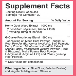 OEM S-<strong>Curve</strong> Butt and Breast Enhancement Suppleyment Herbal Enhancer May Support Body Sculpting <strong>Curves</strong> for Women - Product Image 2