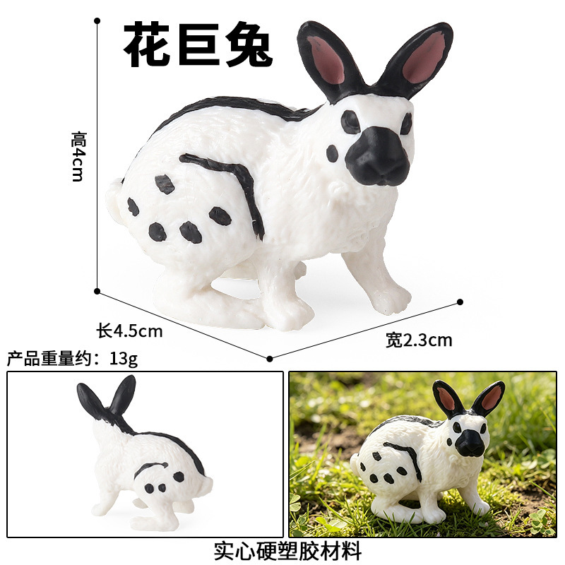 Lapin Géant Fleuri 3602 Coloré