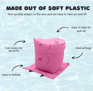 แขนว่ายน้ำเป่าลมสำหรับเด็ก5-7เพื่อนสระว่ายน้ำสำหรับเด็ก - Product Image 3