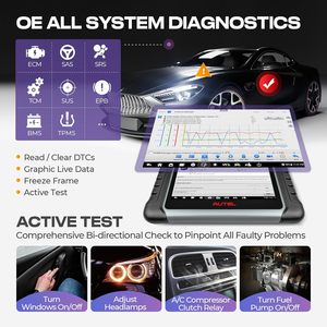 2024 TPMS Relearn <strong>Rest</strong> <strong>Programming</strong> OE ECU Coding Active Test 31 Service OBD2 Car Scanner Diagnose Autel MaxiPRO MP808S-TS - Product Image 6