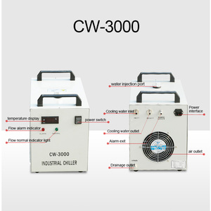 CW 3000 5200 Low Temperature <strong>Control</strong> Cooling Small Industrial Water <strong>Chiller</strong> for Co2 Laser Cutting Engraving