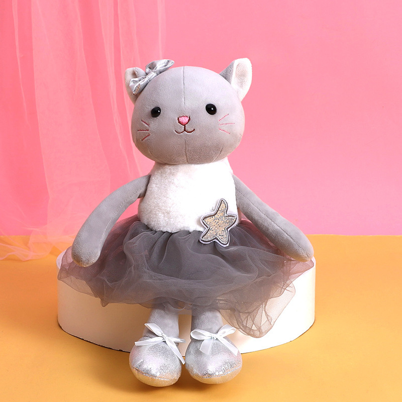 Gato ballet gris