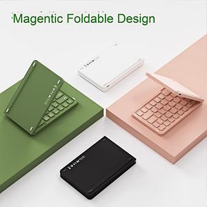 Interfaz USB tipo C Mini 60% 67 teclas teclado magnético inalámbrico plegable 67 teclas con estilo de operación de tijera nuevo producto