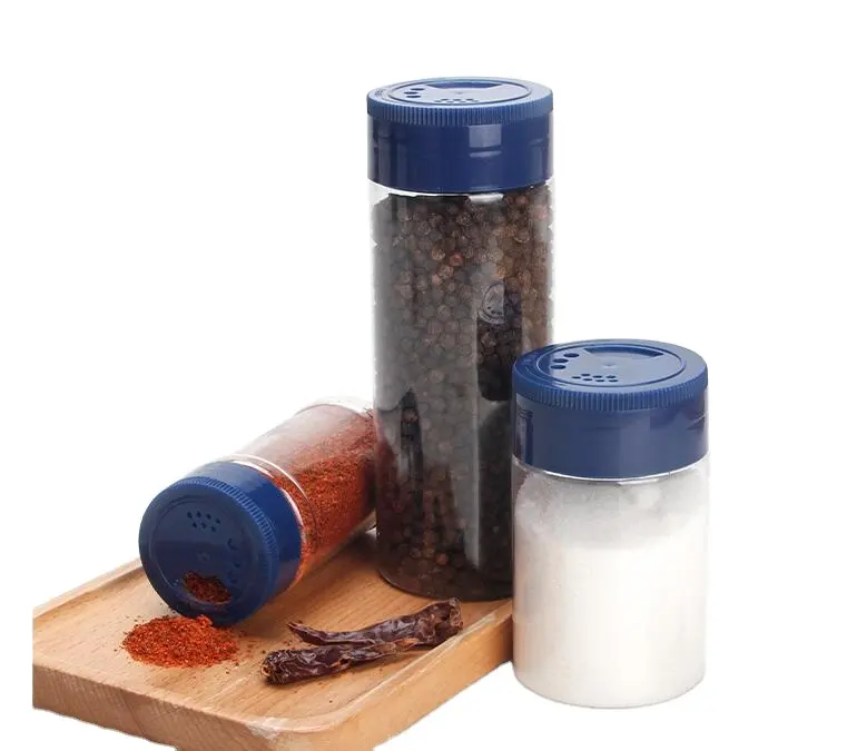 Keuken Plastic Kruidenpotjes Een Zoutfles Peper Chili Shaker Knoflook Kruidenfles Met Op Maat Gemaakte Deksel