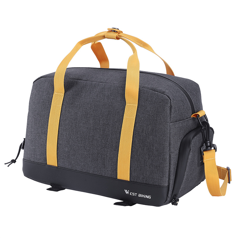Black Orange Bag