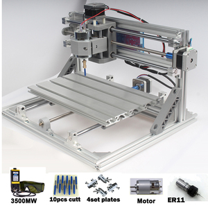 CNC3018 DIY CNC 路由器套件 2 合 1 迷你雕刻机 GRBL 控制 3 轴用于 PCB PVC 塑料丙烯酸木车 - Product Image 3