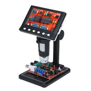 Microscopio Digital portátil HD de 4,3 pulgadas 1000x con luz LED Cámara de microscopio Digital Microscopio electrónico portátil Digital - Product Image 1
