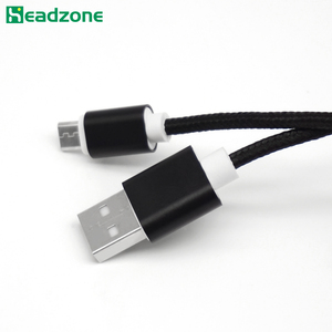 定制标志1m铝合金镀金USB 2.0微型b线智能数据高效数据传输制造USB - Product Image 4