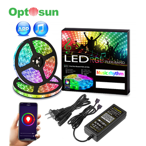 <strong>5M</strong> WIFI <strong>RGB</strong> <strong>LED</strong> Strip Color Changing Remote Control Music Rhythm IP65 Living Room Bedroom Tuya Alexa Google Smart <strong>LED</strong> Strip - Product Image 3