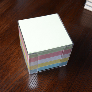 Manufacturer Customized with logo and with Plastic Box <strong>Memo</strong> Pads Paper Cubes <strong>Notepad</strong> Paper Note Paper <strong>Block</strong> <strong>Memo</strong> Cubes