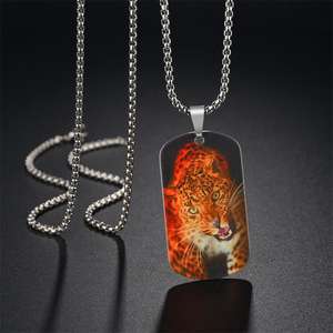 Металлическая бирка для собак, поставляемая производителем логотип, резная бирка для собак, подвеска для домашних животных, солдат, удостоверение личности - Product Image 4