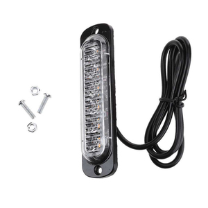 Çoklu renk 6 LED otomobil araç flaşlı uyarı lambası sinyal ışığı için led yan işaretleyici ışık kamyon römork motosiklet - Product Image 1