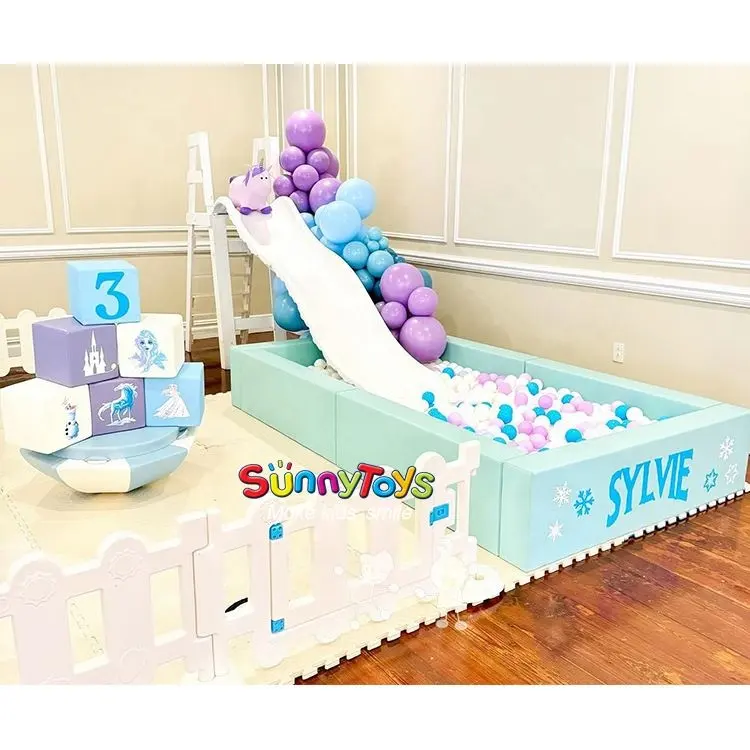 Inflatable play castle Suitable for different age groups swings and bouncers Soft Play Wholesale