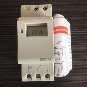 Kampa Timer elettronico digitale programmabile settimanale di alta qualità AHC15T 50Hz interruttore orario digitale 24 ore interruttore Timer guida Din - Product Image 6