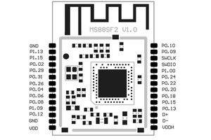 BLE 5, <strong>Zigbee</strong>, Thread RF52840 <strong>module</strong> with USB interface - Product Image 4