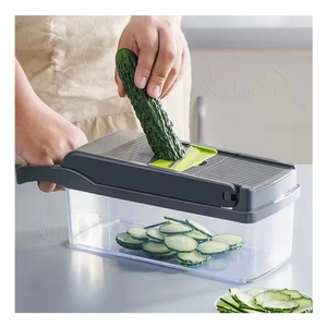 Hot <strong>Selling</strong> Multifunctional 12 in 1 Handheld Vegetable Chopper Onion <strong>Cutter</strong> Potato Peeler Kitchen Fruits Slicer Vegetable <strong>Cutter</strong> - Product Image 4