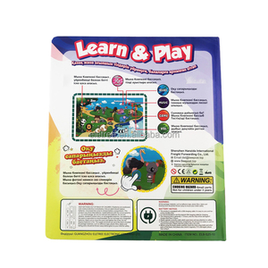Bambini Kazakh modulo Audio bilingue inglese Audio libro musicale filastrocca cantano canzone libro per bambini - Product Image 2