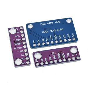 16-Bit-I2C-ADS1115 ADS1015 Modul ADC 4-Kanal mit Pro-Verstärker 2.0V zu 5,5V Präzisions-Analog-Digital-Konverter
